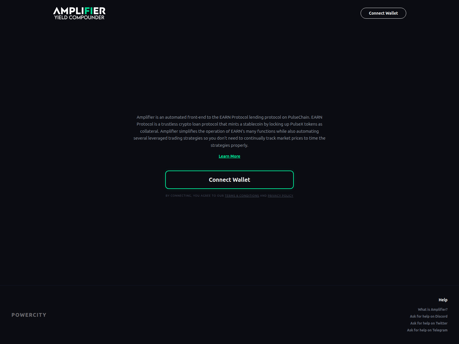 Screenshot of powercityio.dev