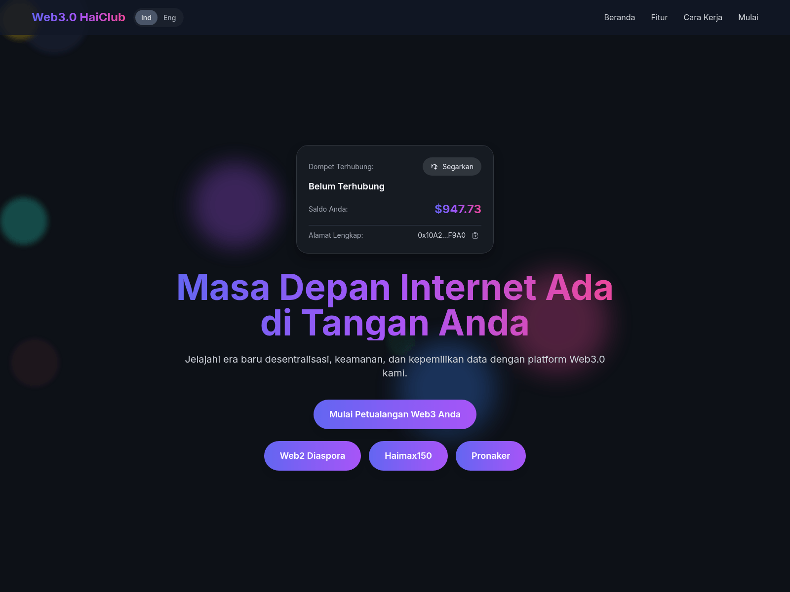 Screenshot of hai-club.com