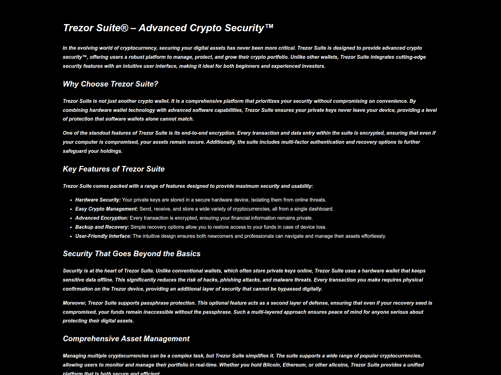 Screenshot of get-trezrr-io-site.pages.dev