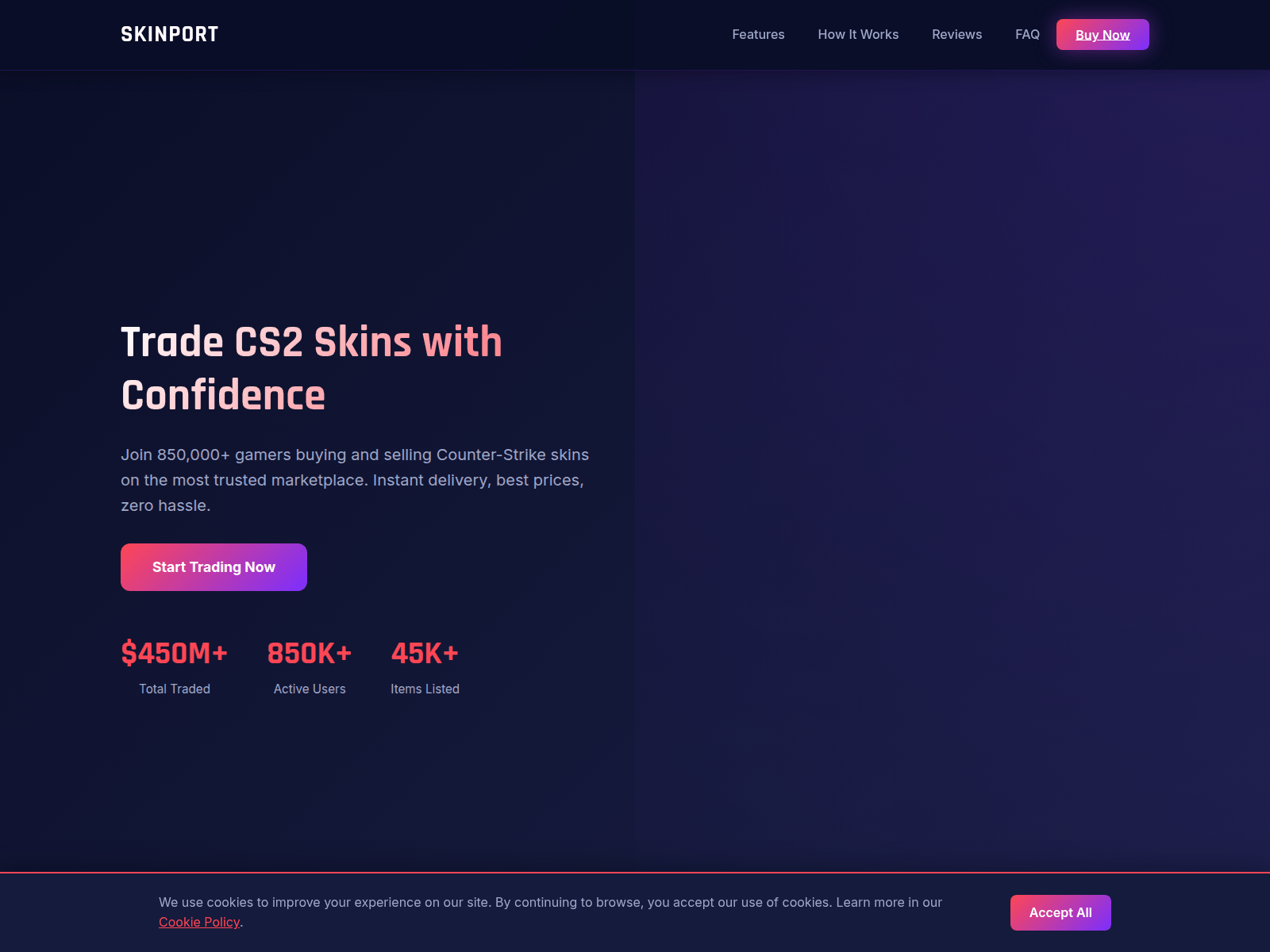 Screenshot of skin-port.at