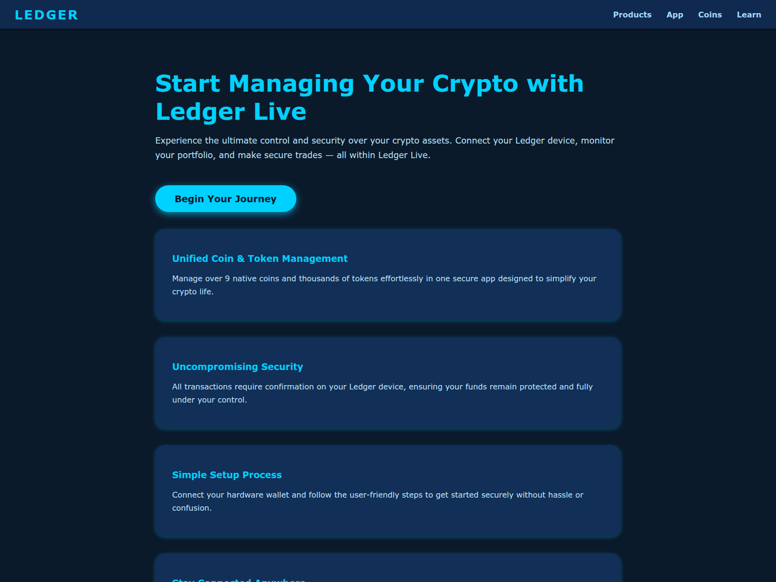 Screenshot of io-ledger-en.pages.dev