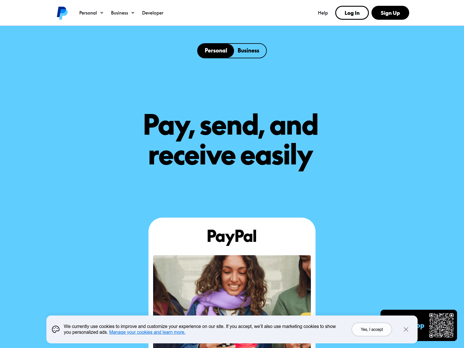 Screenshot of amlify.org