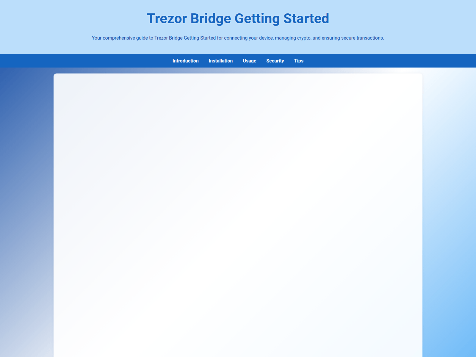 Screenshot of tresor-bridge-welts.pages.dev