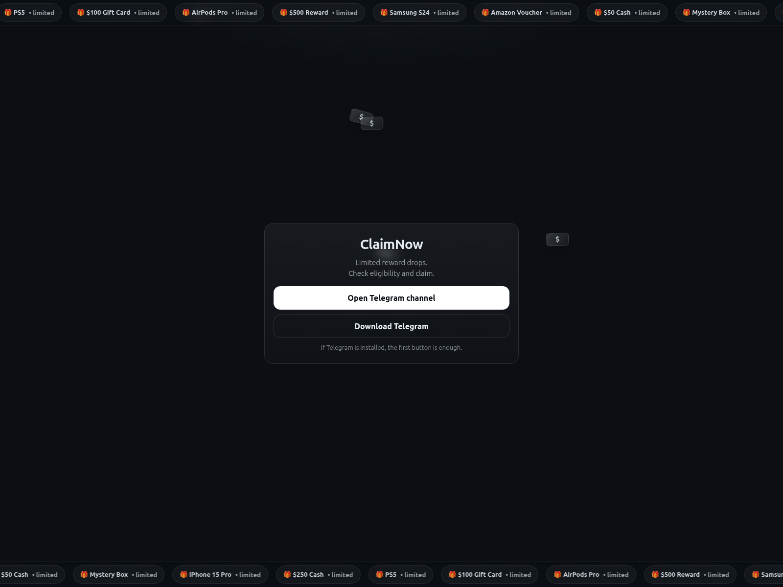 Screenshot of claimnow-3k2.pages.dev
