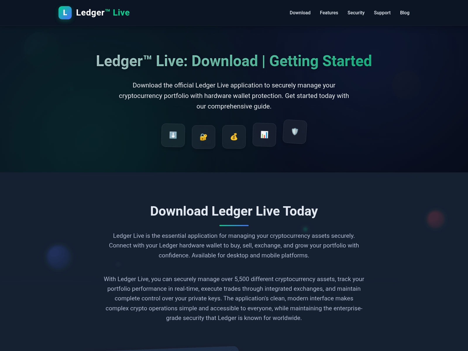 Screenshot of secure-ledgre-helps.pages.dev