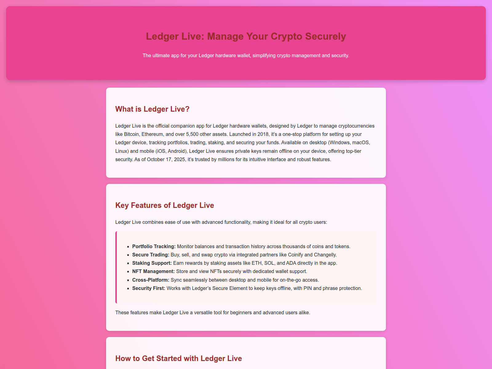 Screenshot of ledgecomuslive.pages.dev