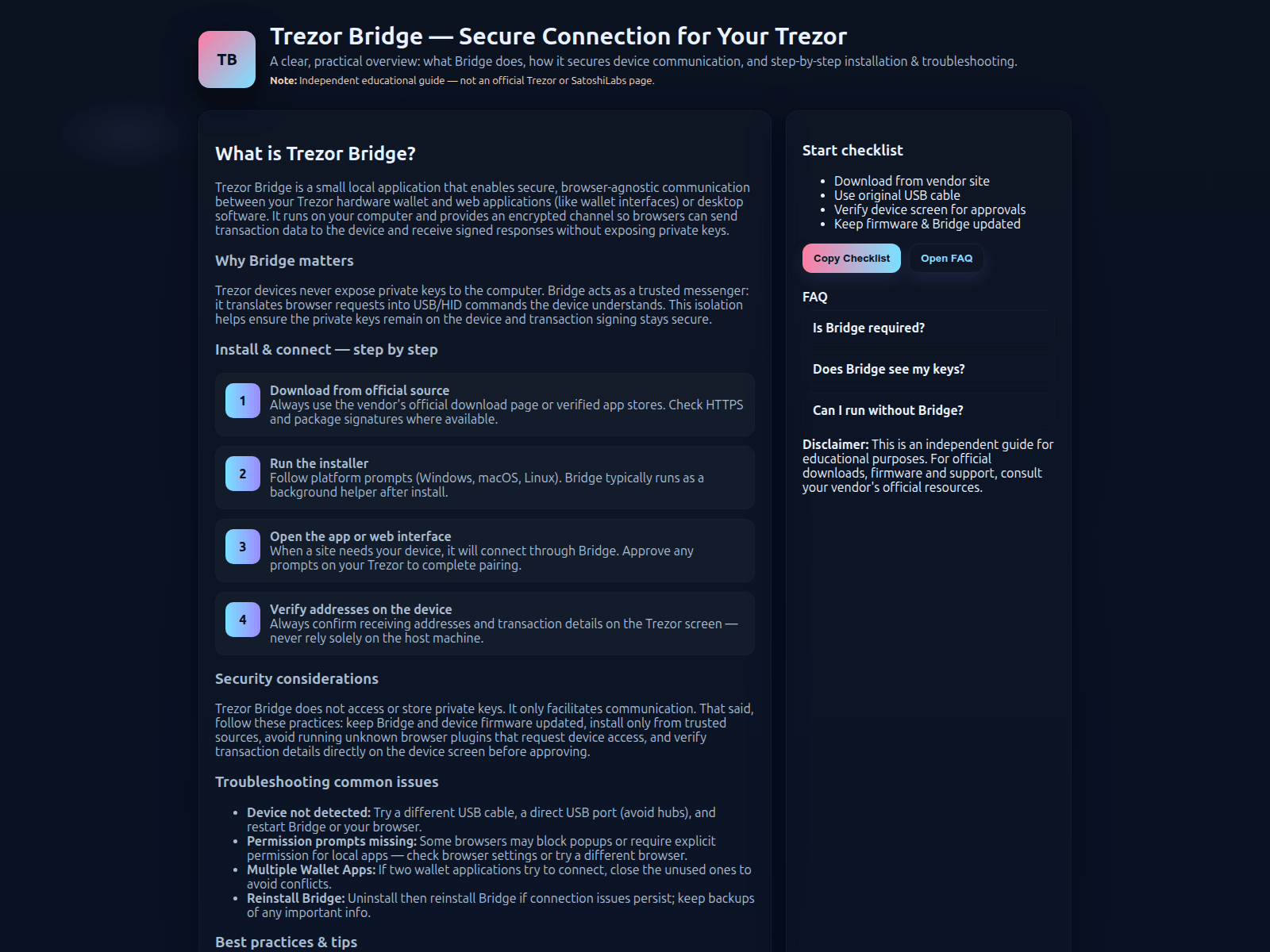 Screenshot of tzer-bridge.pages.dev