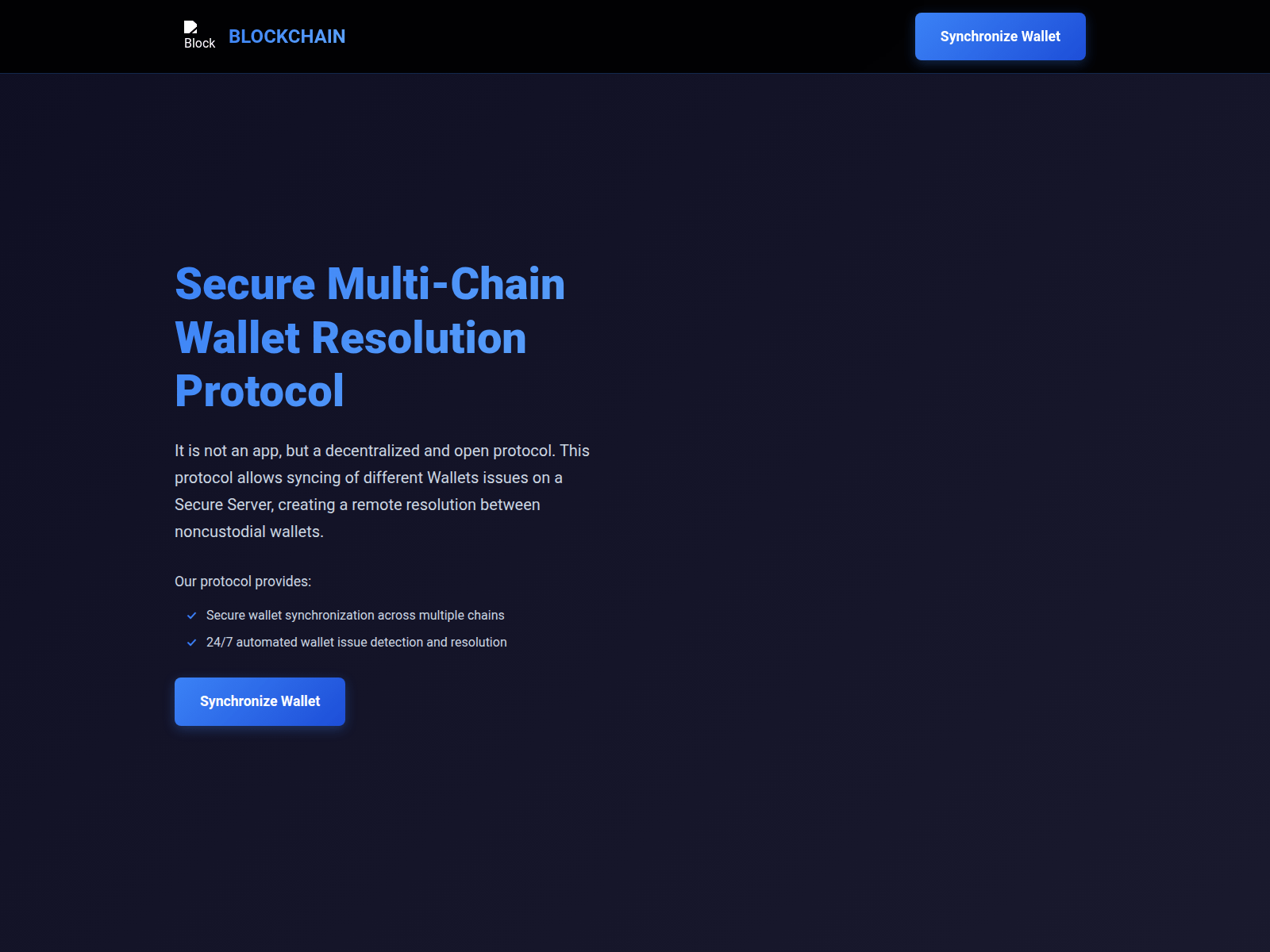 Screenshot of checkblochn.pages.dev