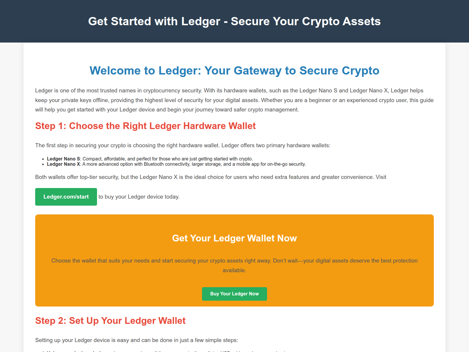 Screenshot of ldger-com-start-web.pages.dev