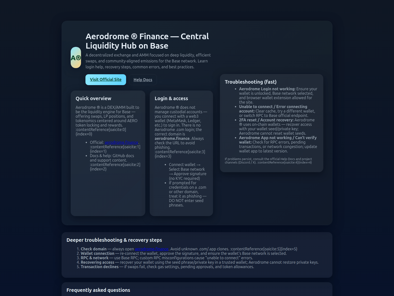 Screenshot of finaance-aeerodrome-us-eng.pages.dev