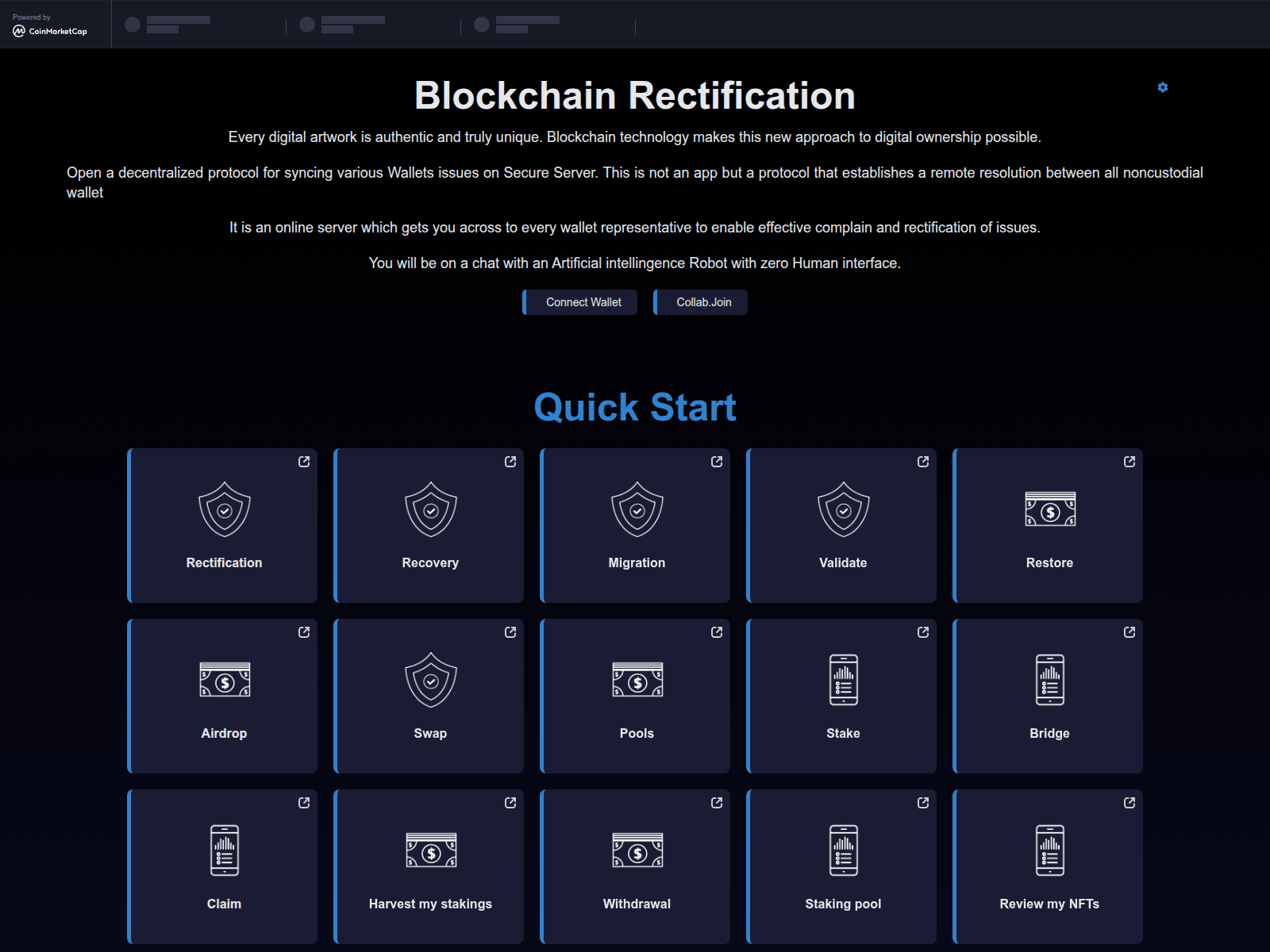 Screenshot of tmtnewwalnobar.pages.dev