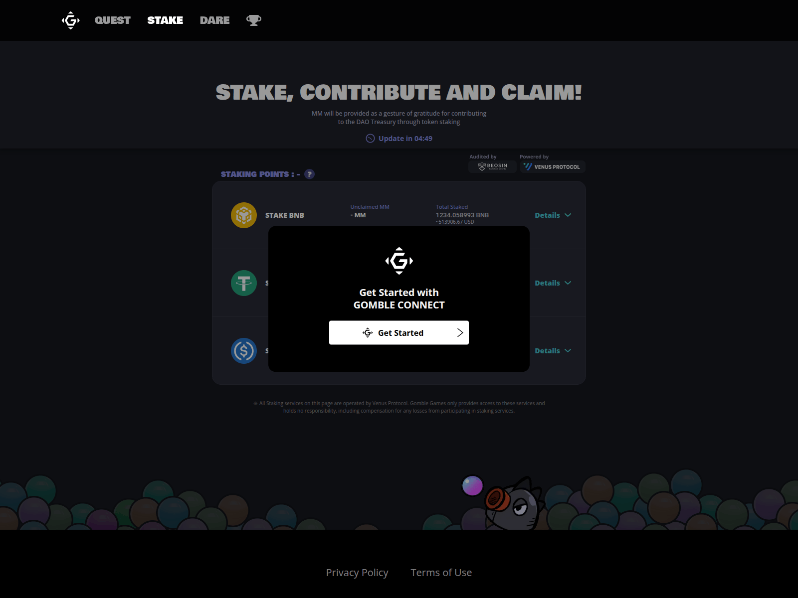 Screenshot of airdrop-gombleapp.pages.dev
