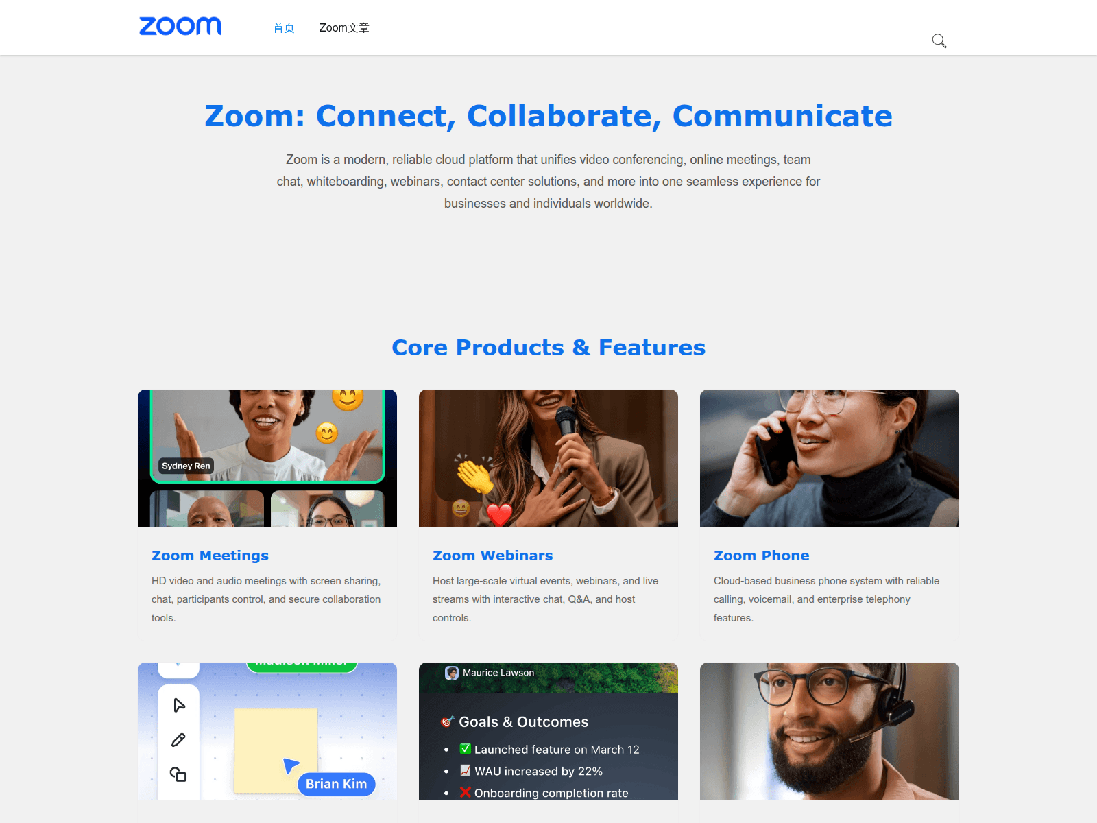 Screenshot of zoom1.icu