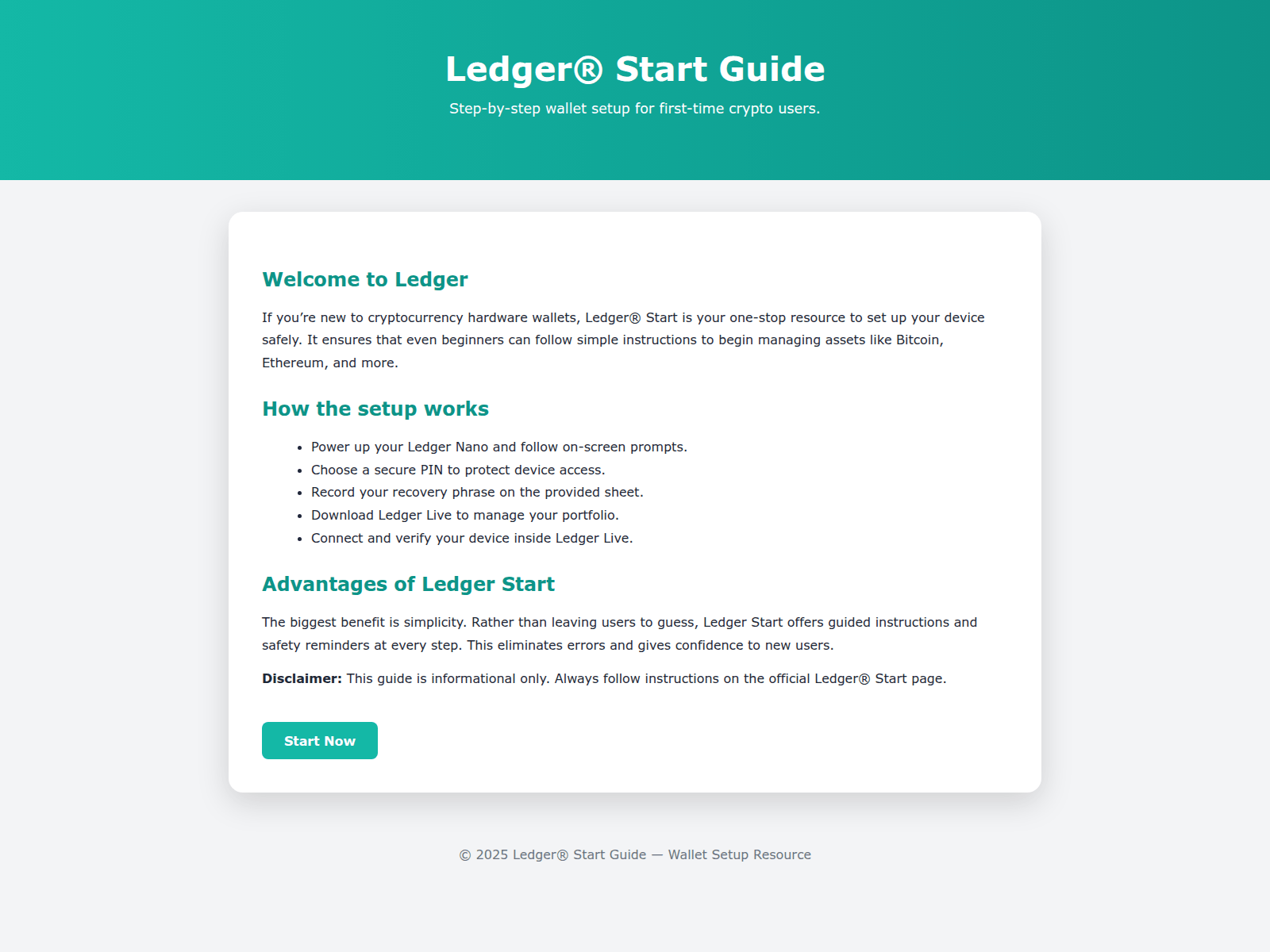 Screenshot of guide-ledgr-start-en.pages.dev