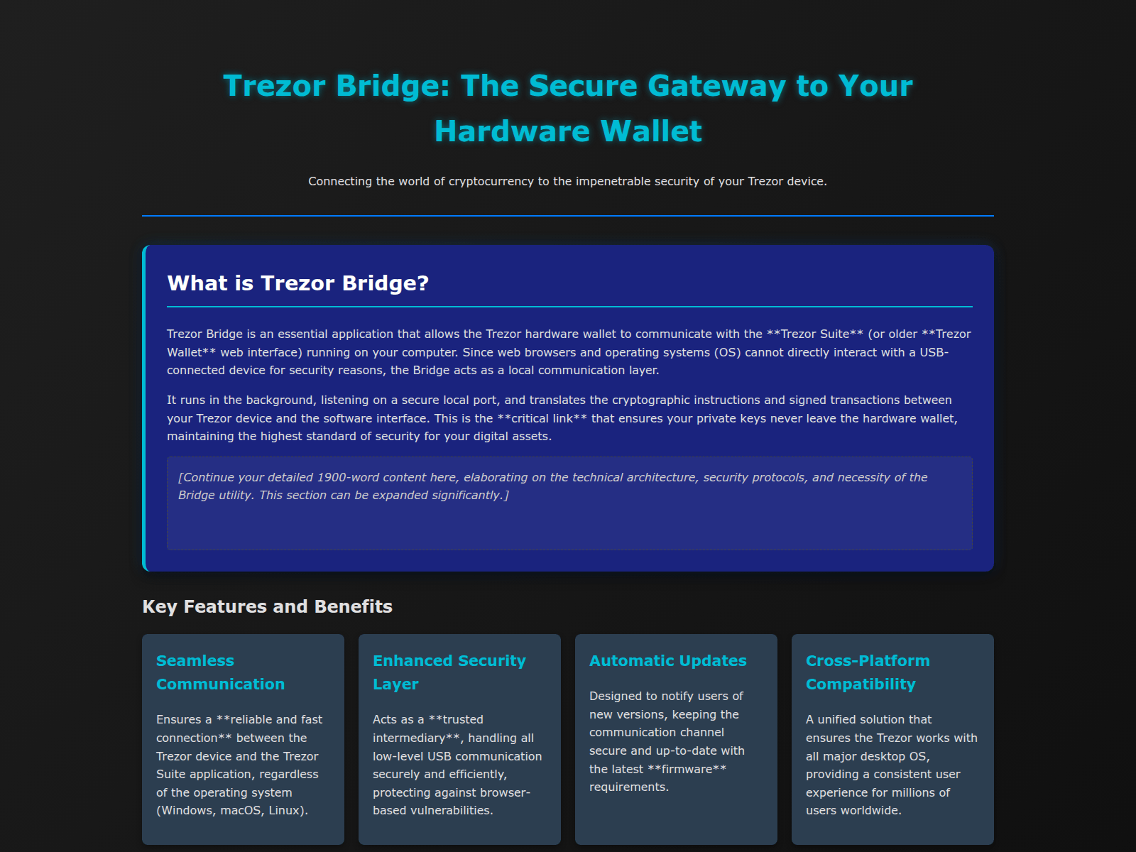 Screenshot of bridges-guide-page.pages.dev