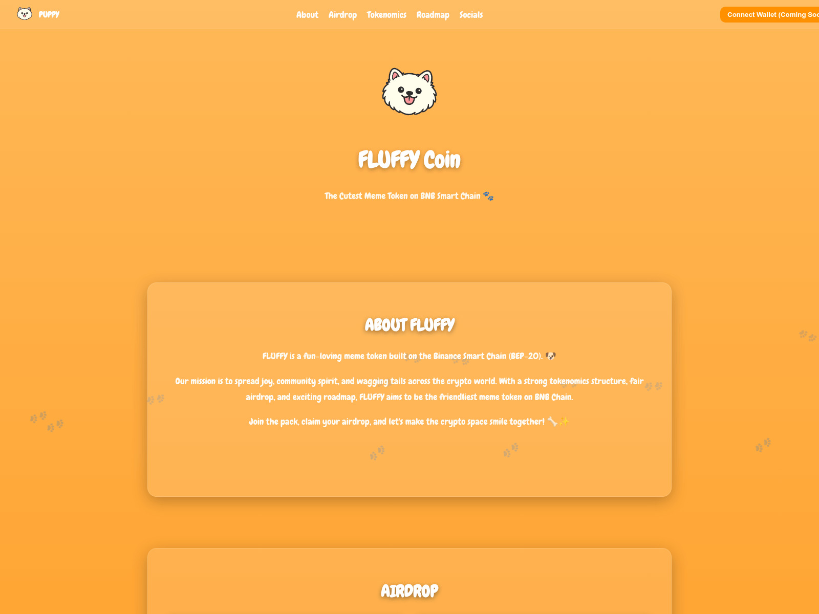 Screenshot of fluffybnb.fun