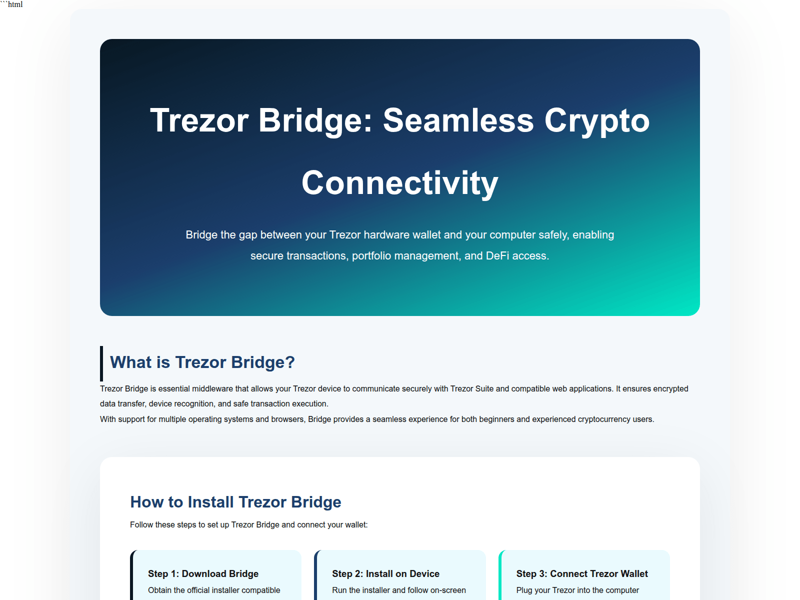 Screenshot of trazor-bridgeus.pages.dev