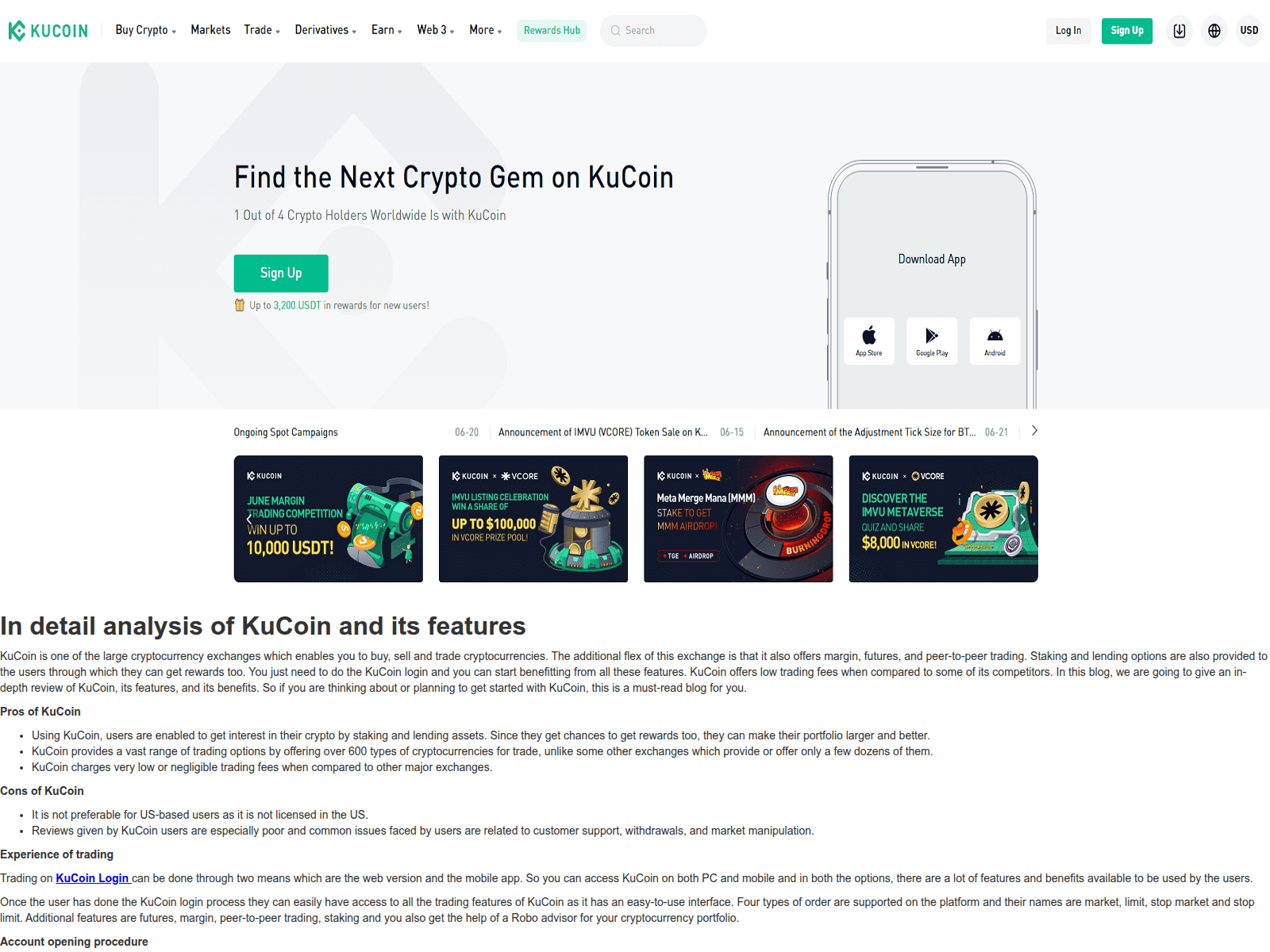 Screenshot of kuckoinleogin.webflow.io