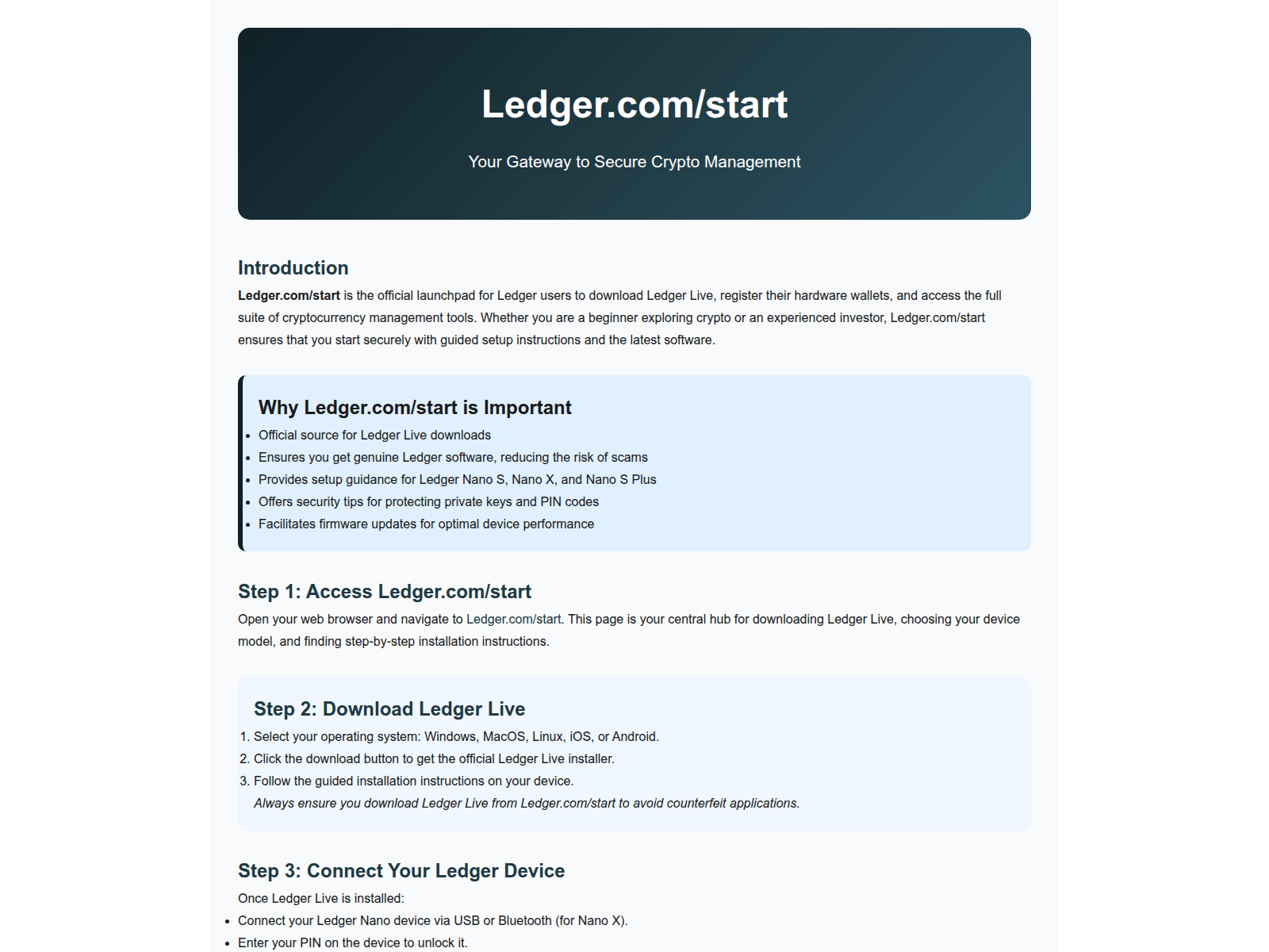 Screenshot of ledgerstart--com.pages.dev