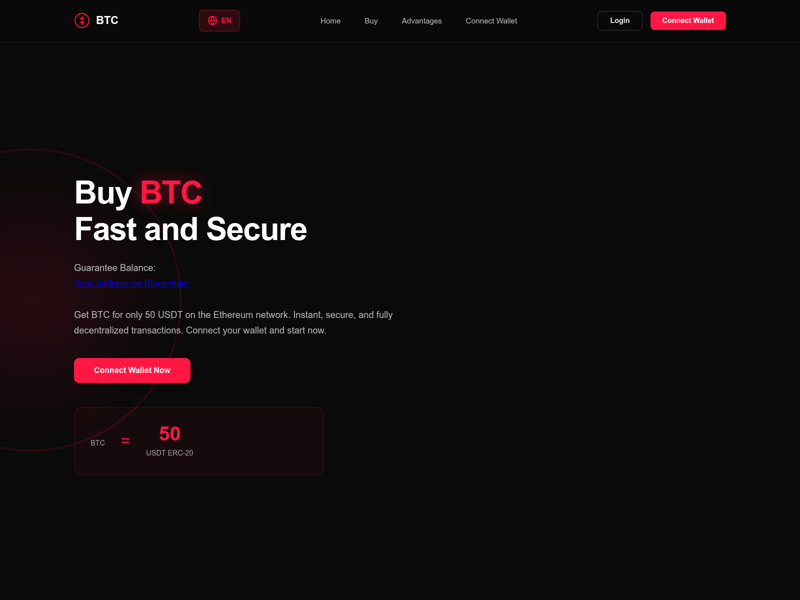 Screenshot of buyusdtflash.com