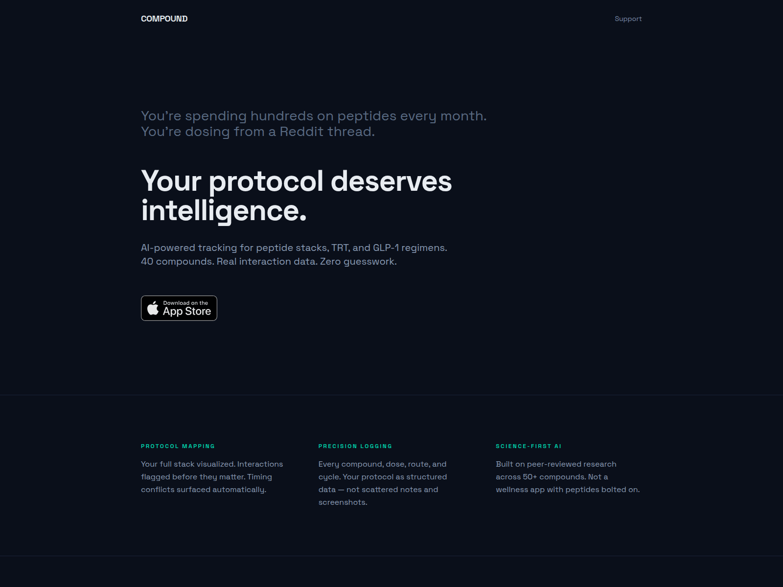 Screenshot of compound-web-5k5.pages.dev