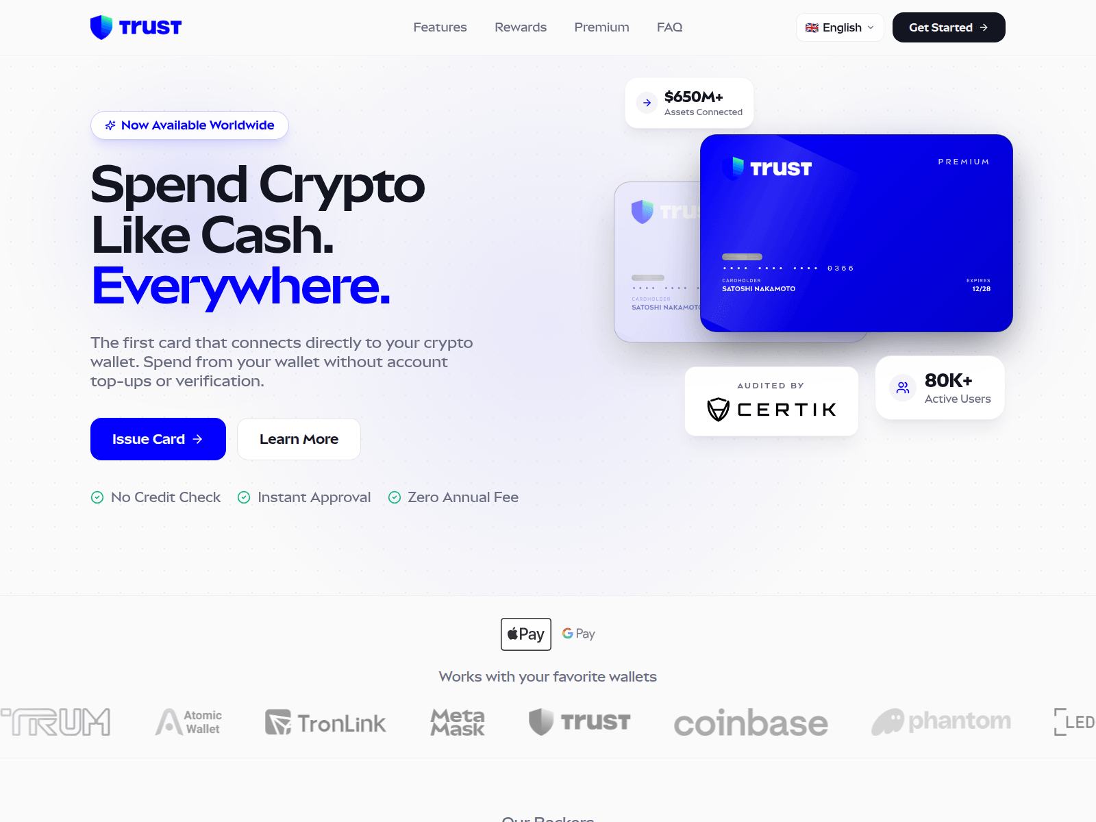 Screenshot of tcard.fi