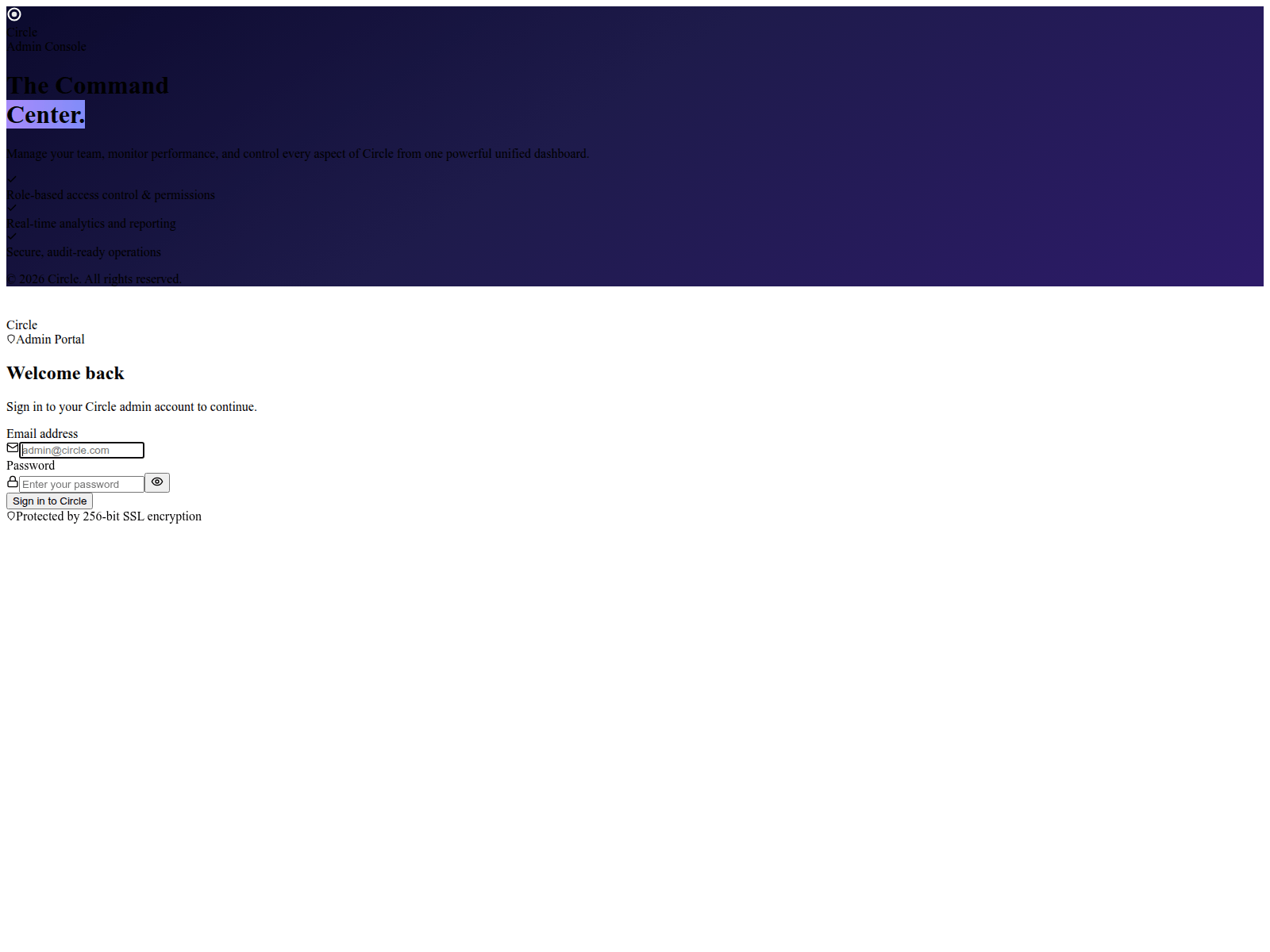 Screenshot of circle.praxiaskill.com