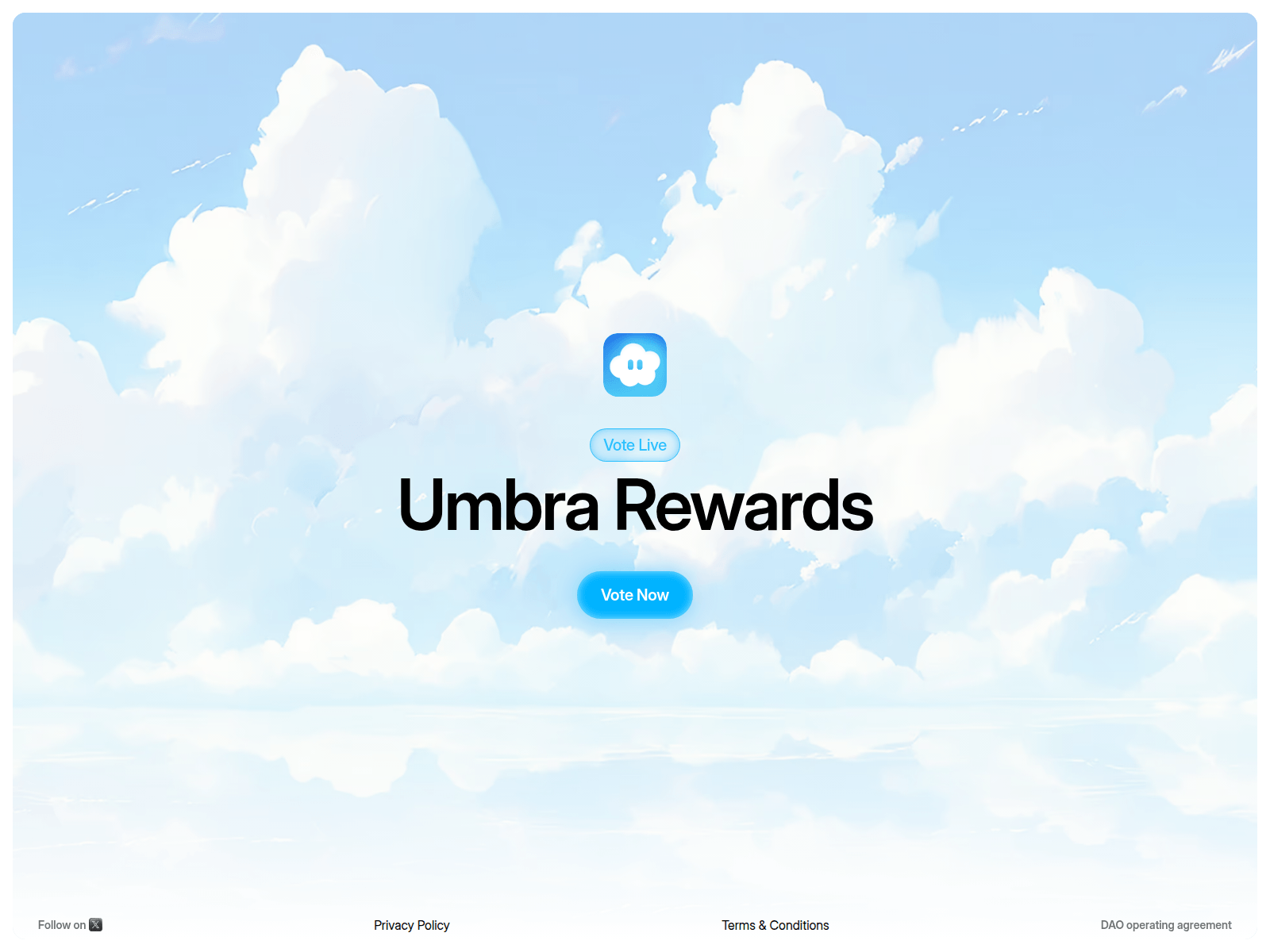 Screenshot of umbrasol-vote.com