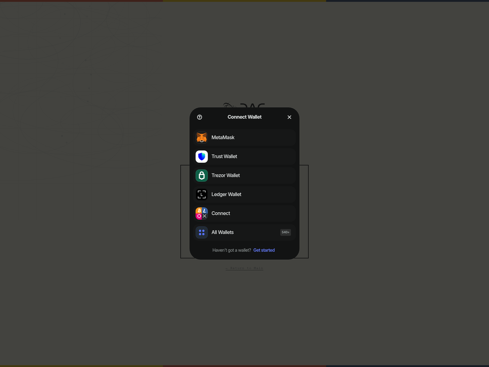 Screenshot of allchainfix.xyz
