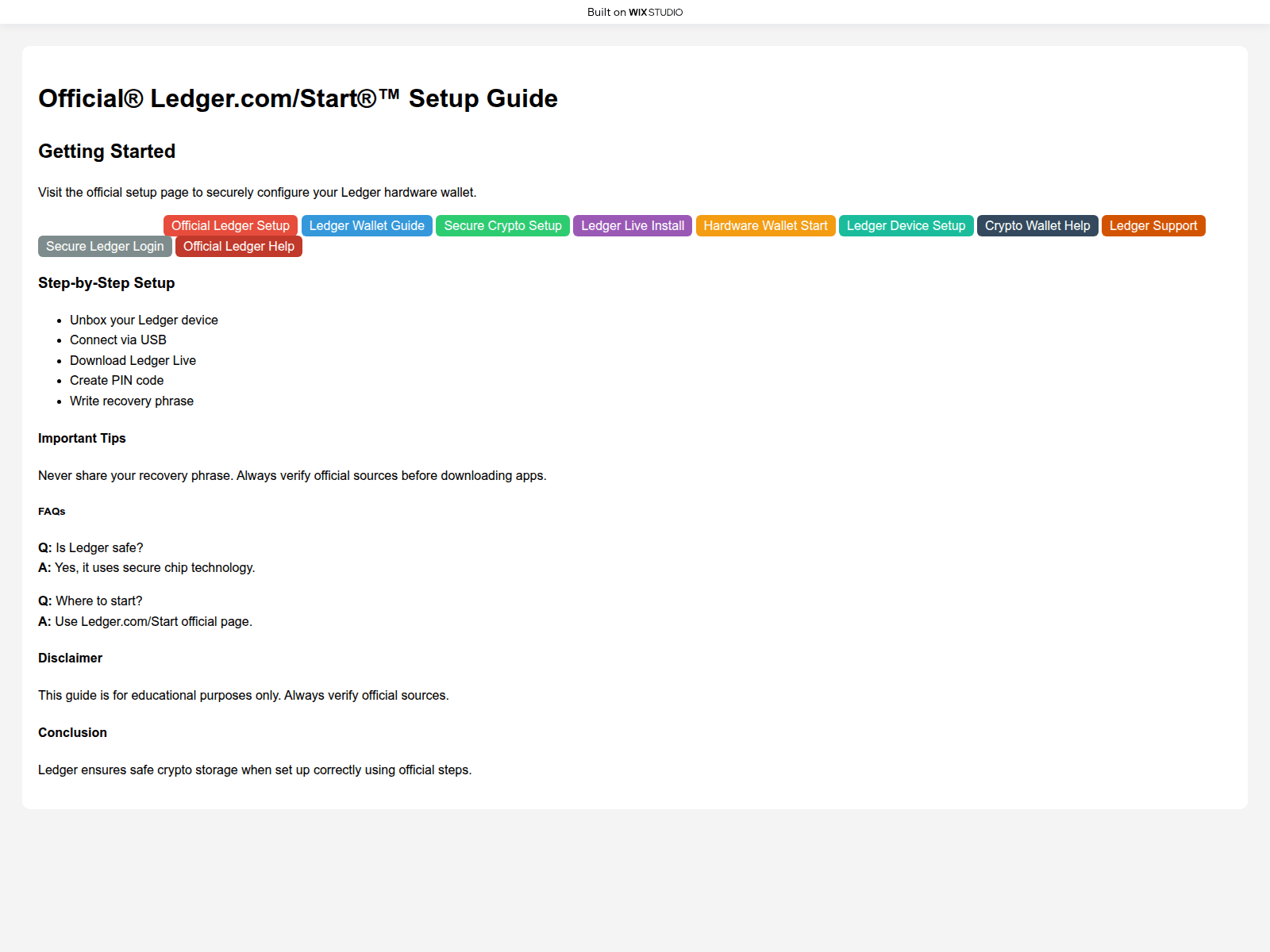 Screenshot of homepag-e-startin.wixstudio.com