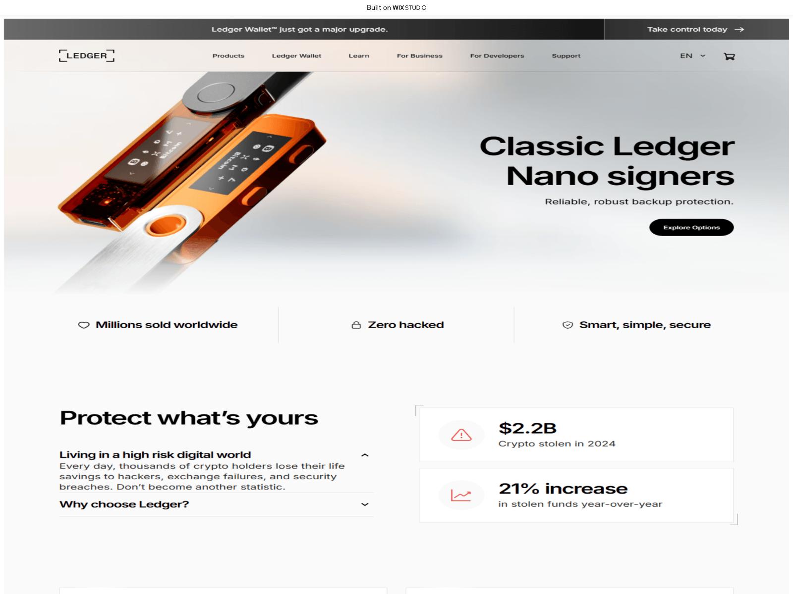 Screenshot of liive-apps.wixstudio.com