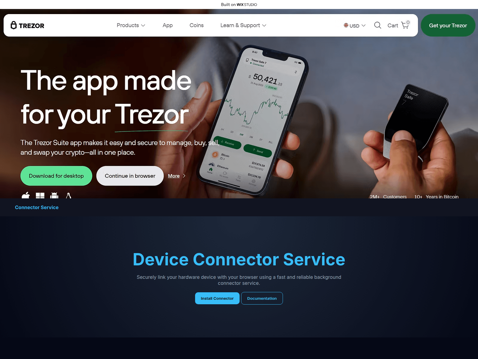 Screenshot of open-bridge.wixstudio.com