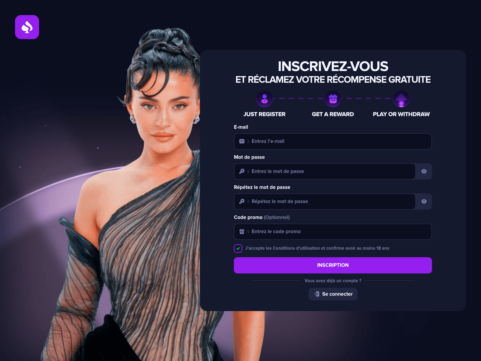 Screenshot of luckykylie.live