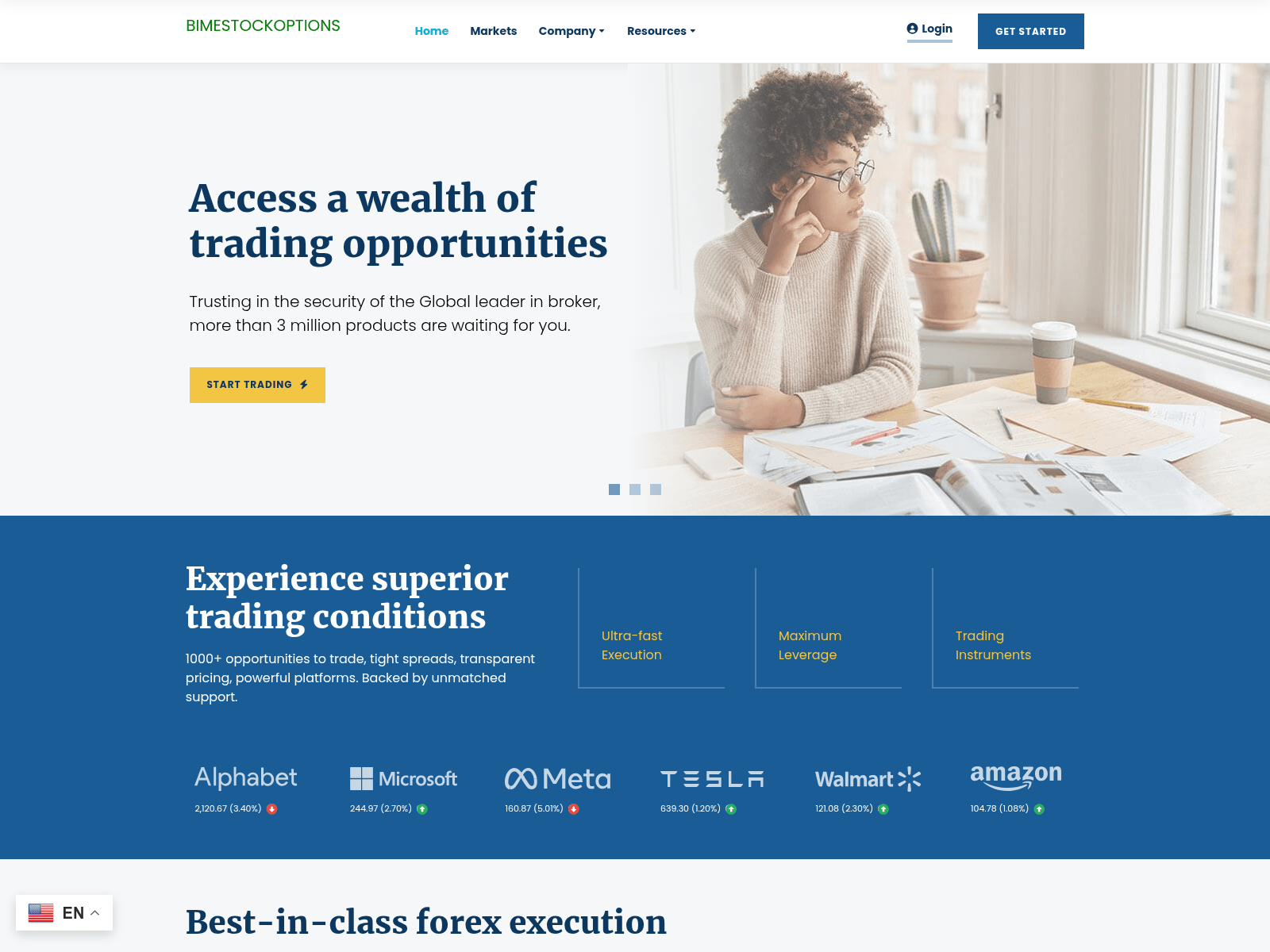 Screenshot of bimeoptionstock.sbs