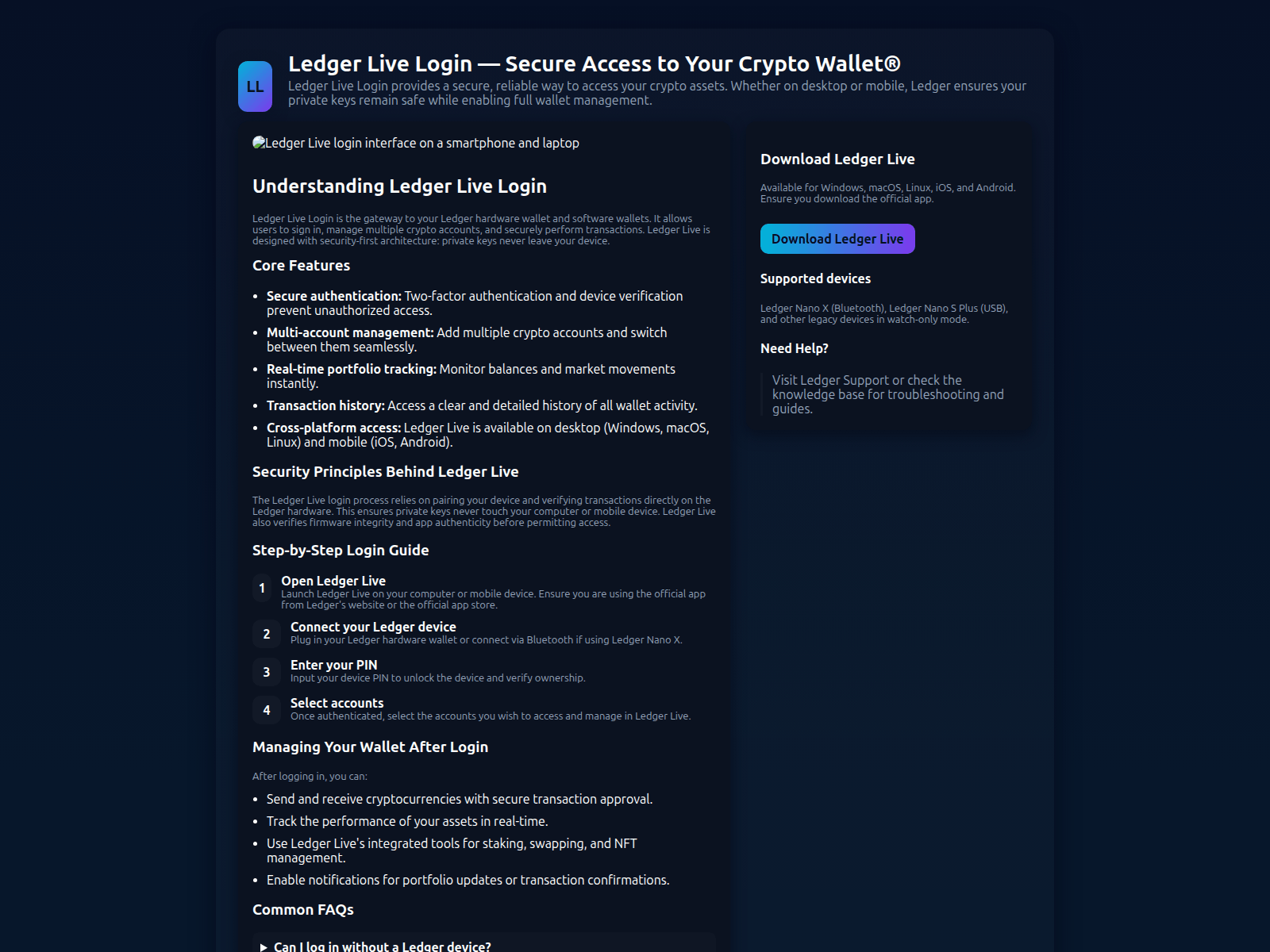 Screenshot of support-liveljore.pages.dev