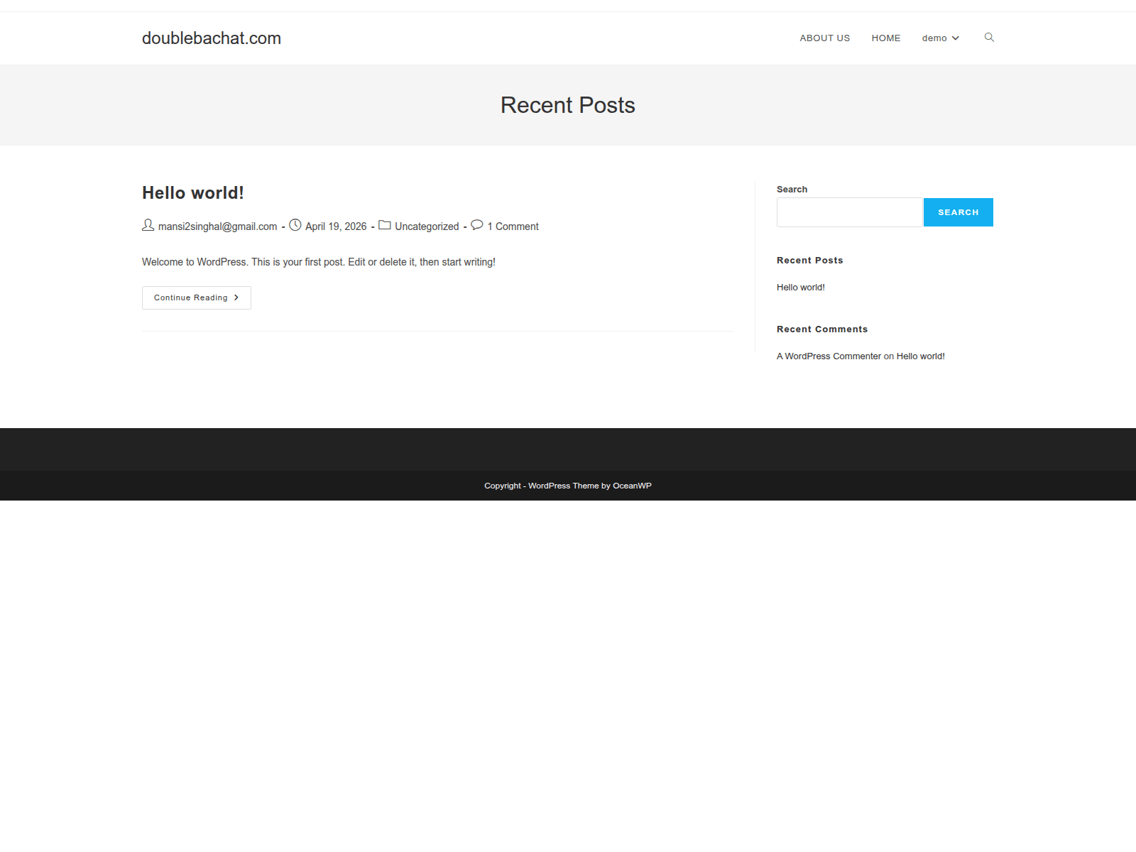 Screenshot of doublebachat.com