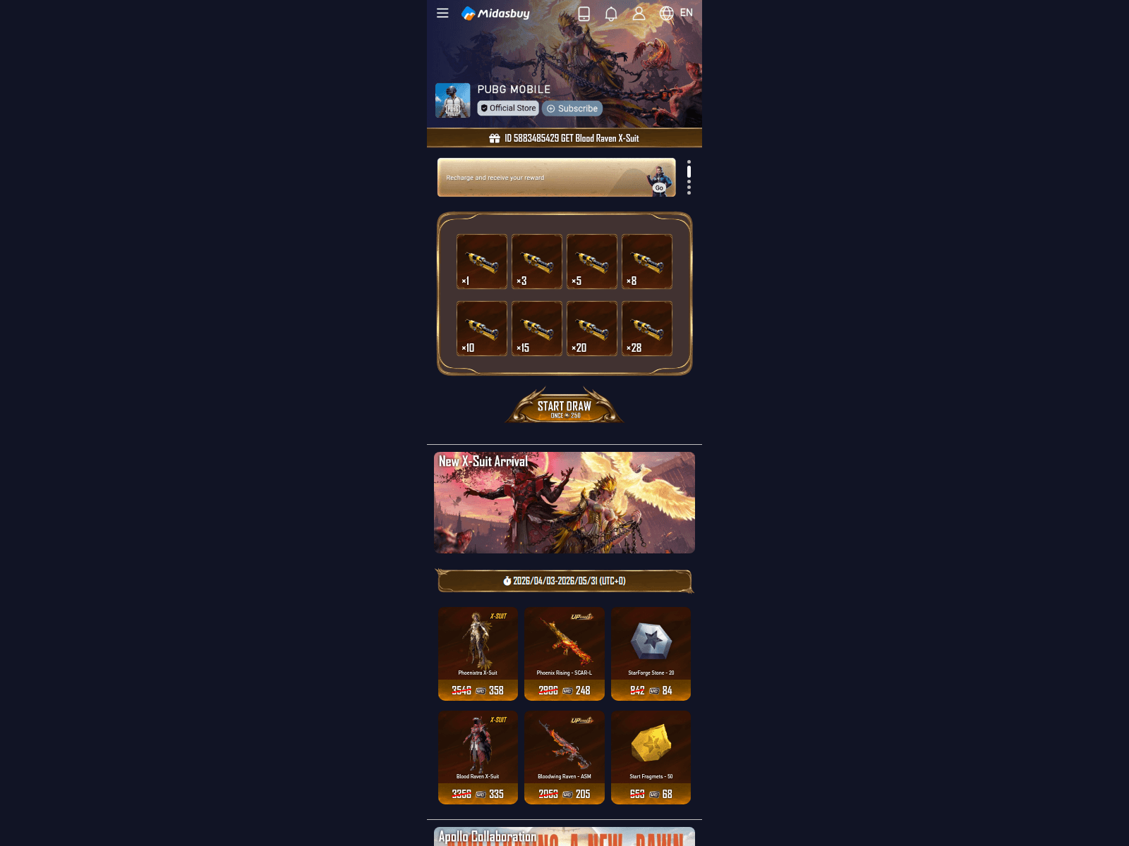 Screenshot of events.specialfors.com