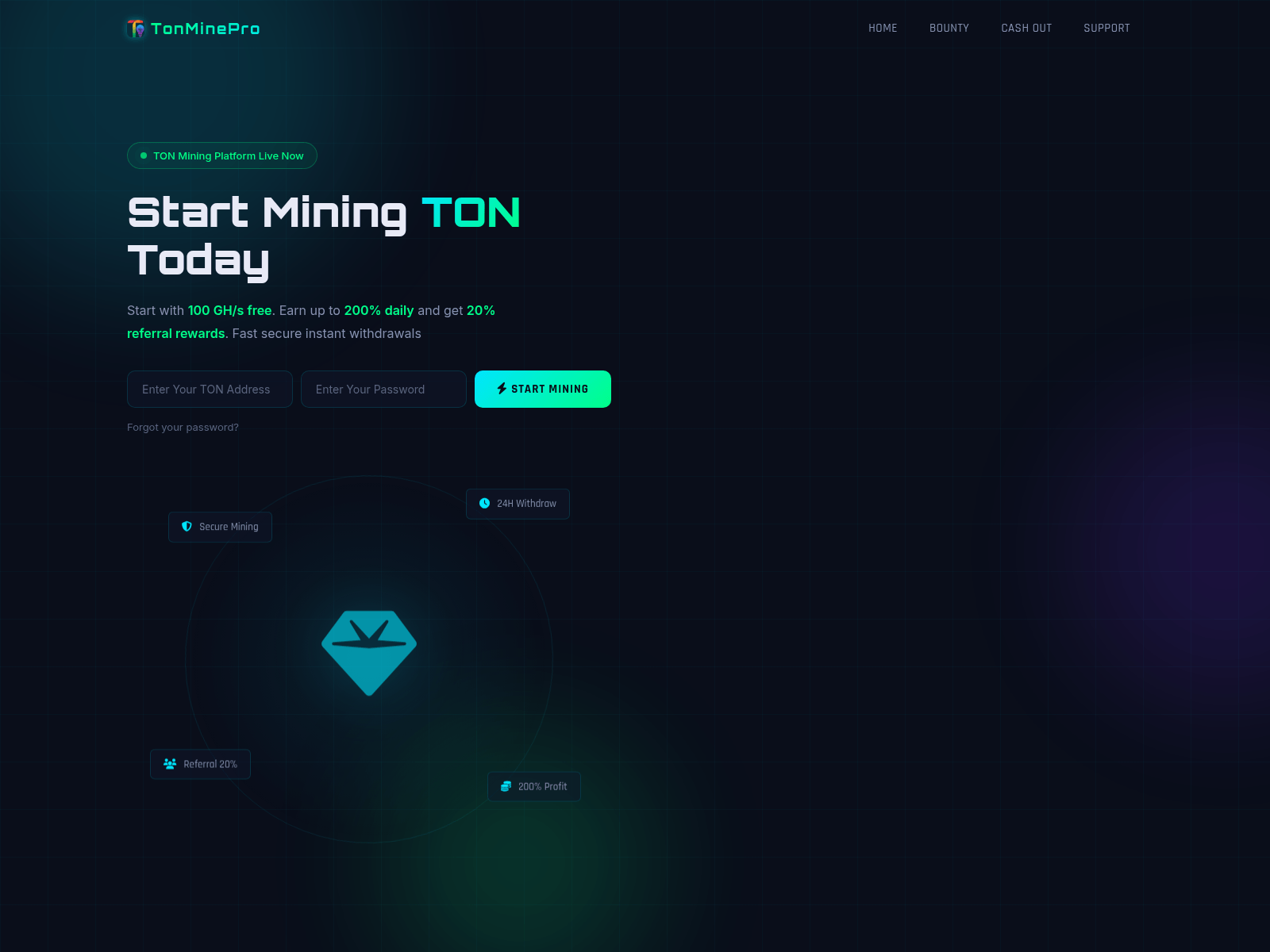 Screenshot of tethum.com