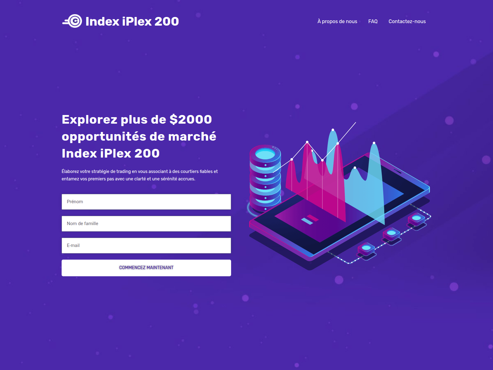 Screenshot of indexiplex200.com