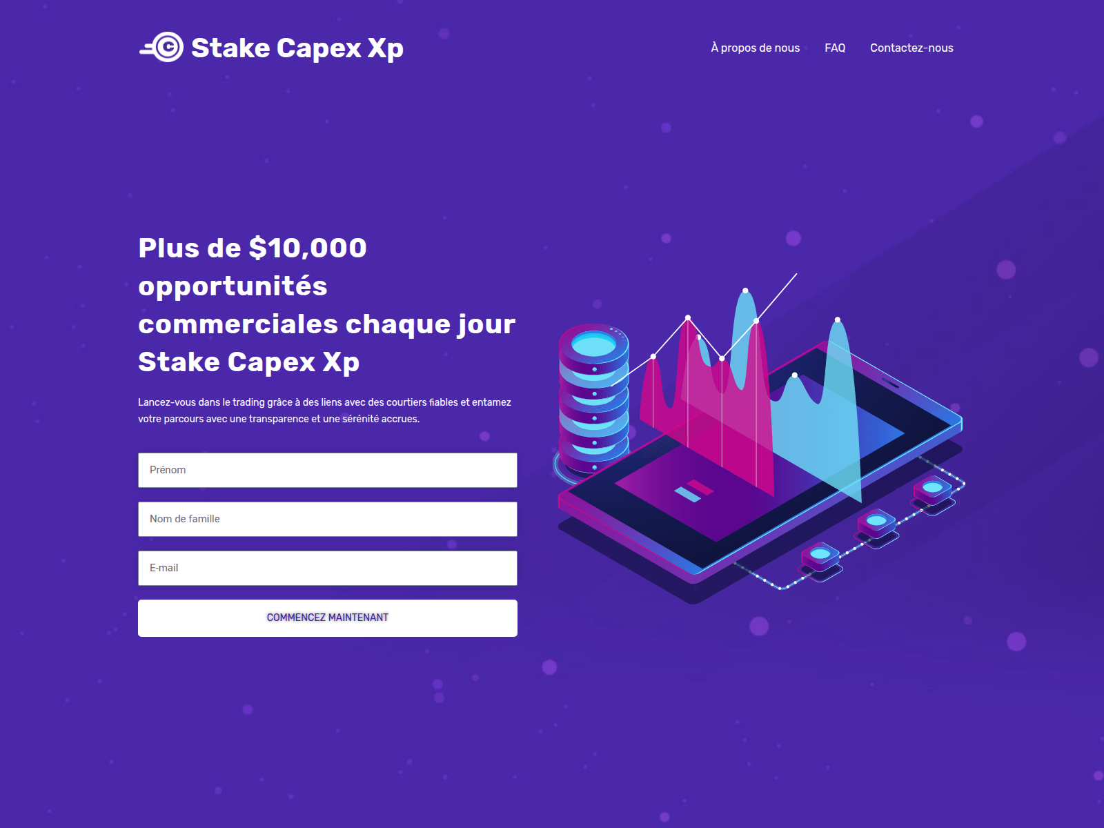 Screenshot of stakecapexxp.com