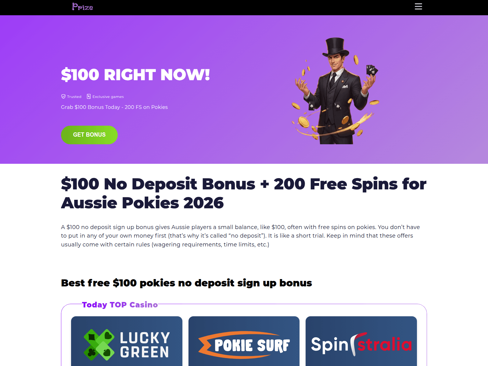 Screenshot of freepokies-nodeposit.com