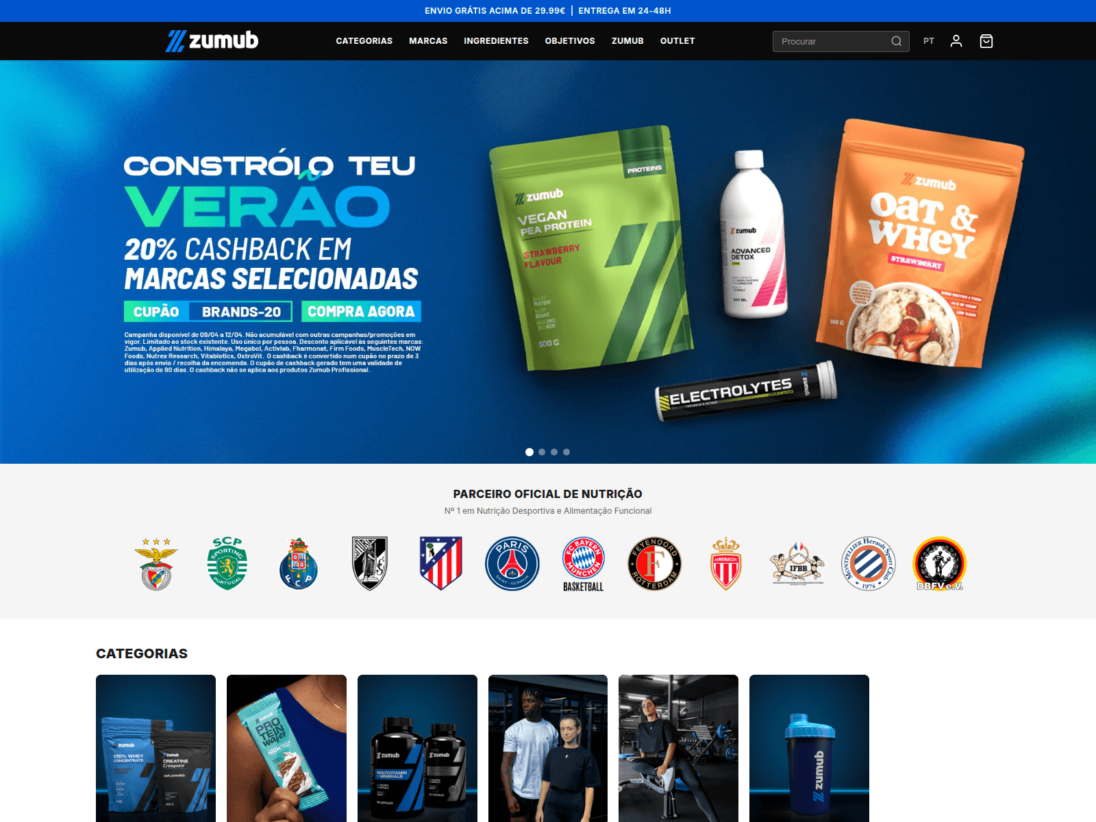 Screenshot of zumibi.com