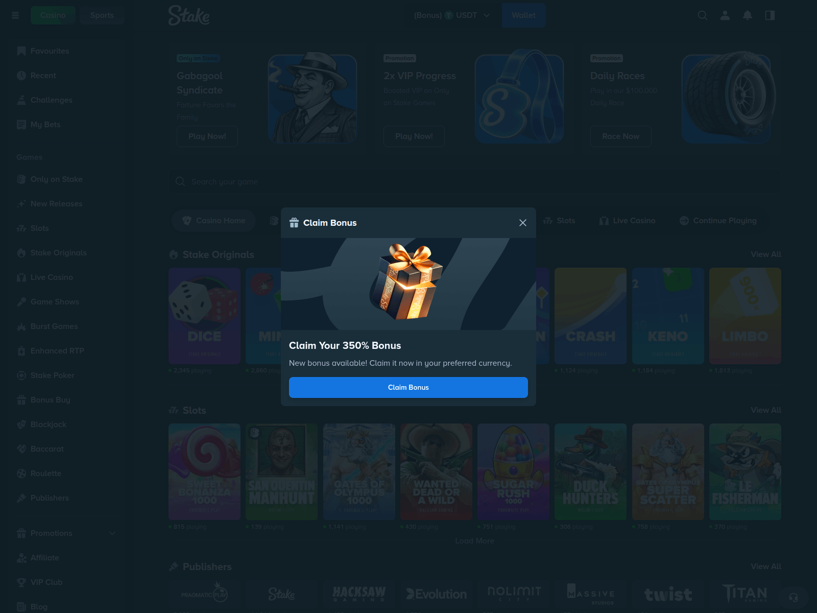 Screenshot of stakedailyboost.com