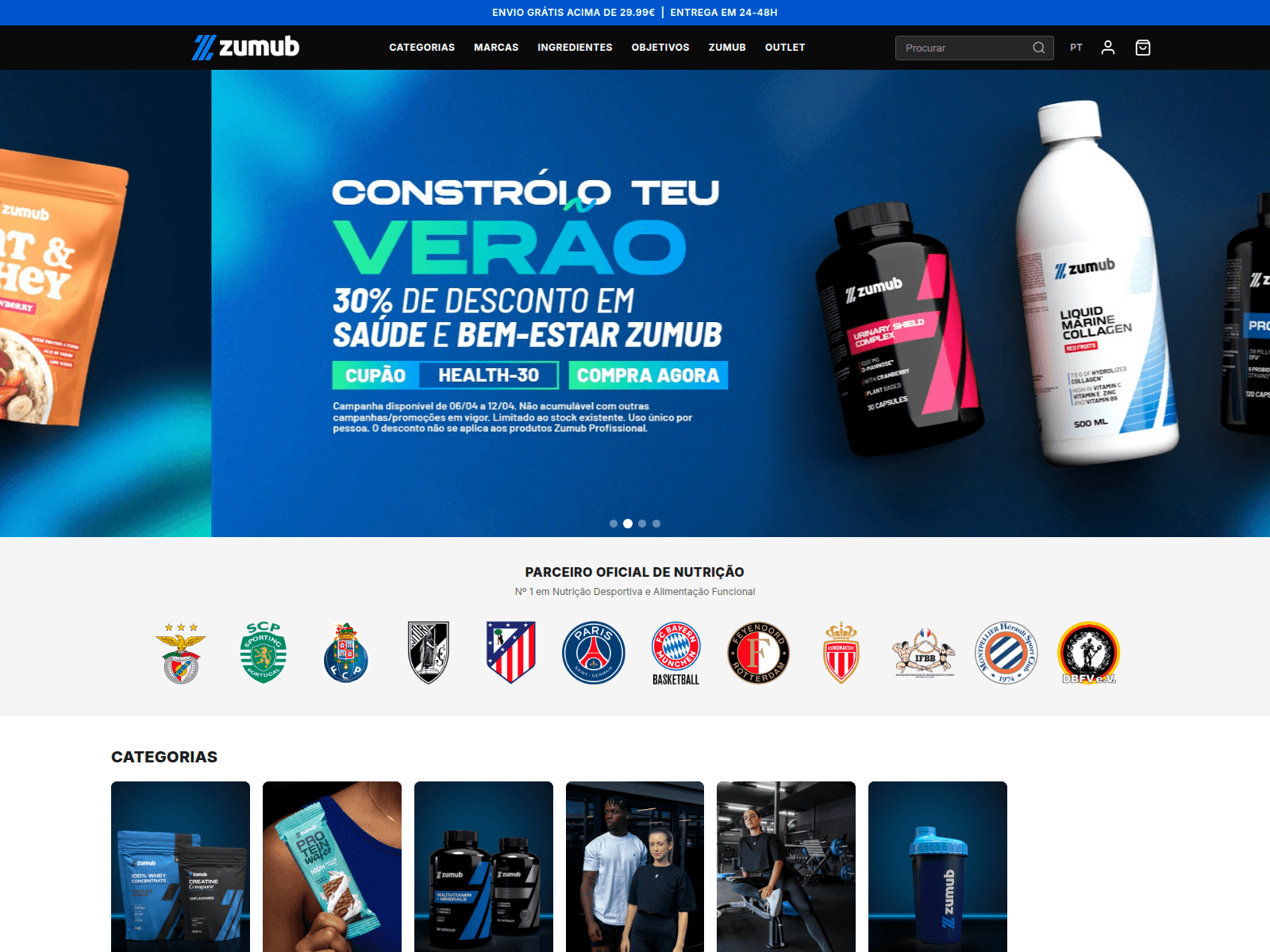 Screenshot of zumubs.com