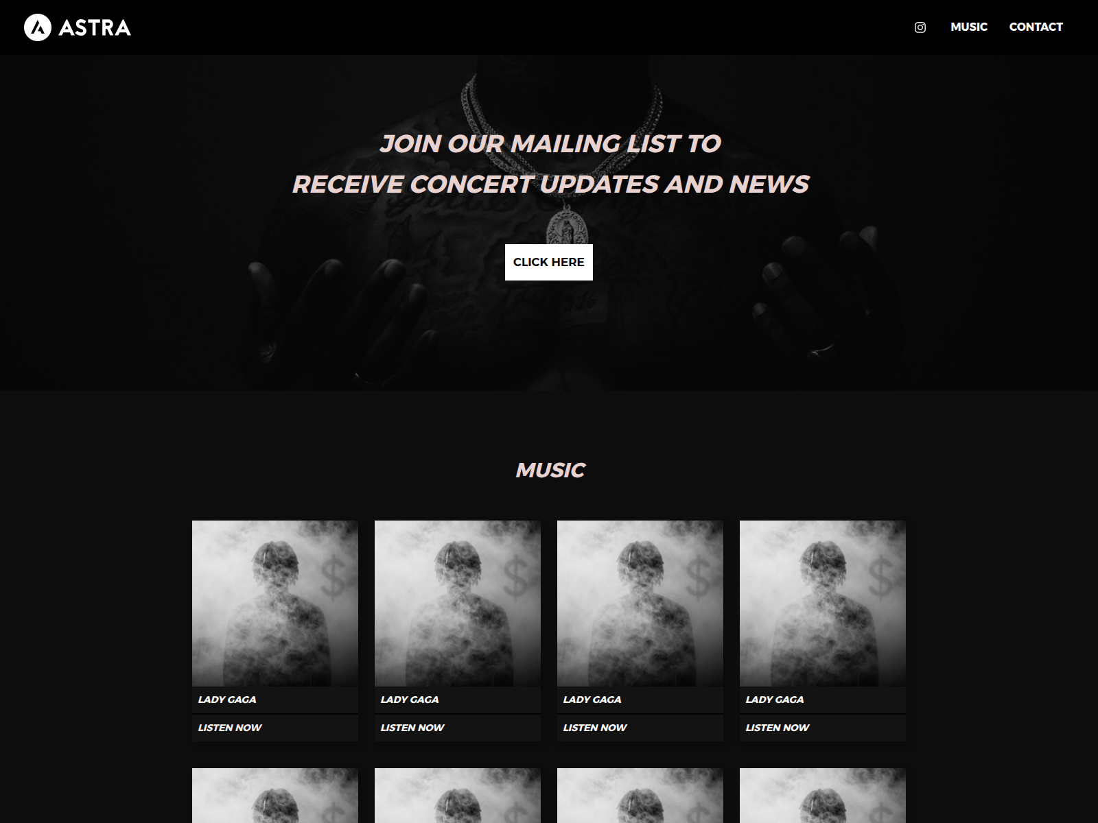 Screenshot of grimyworks.com