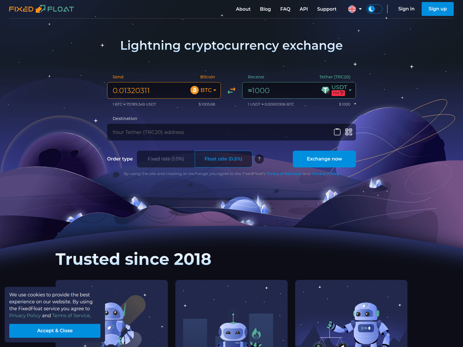 Screenshot of ffixed.org
