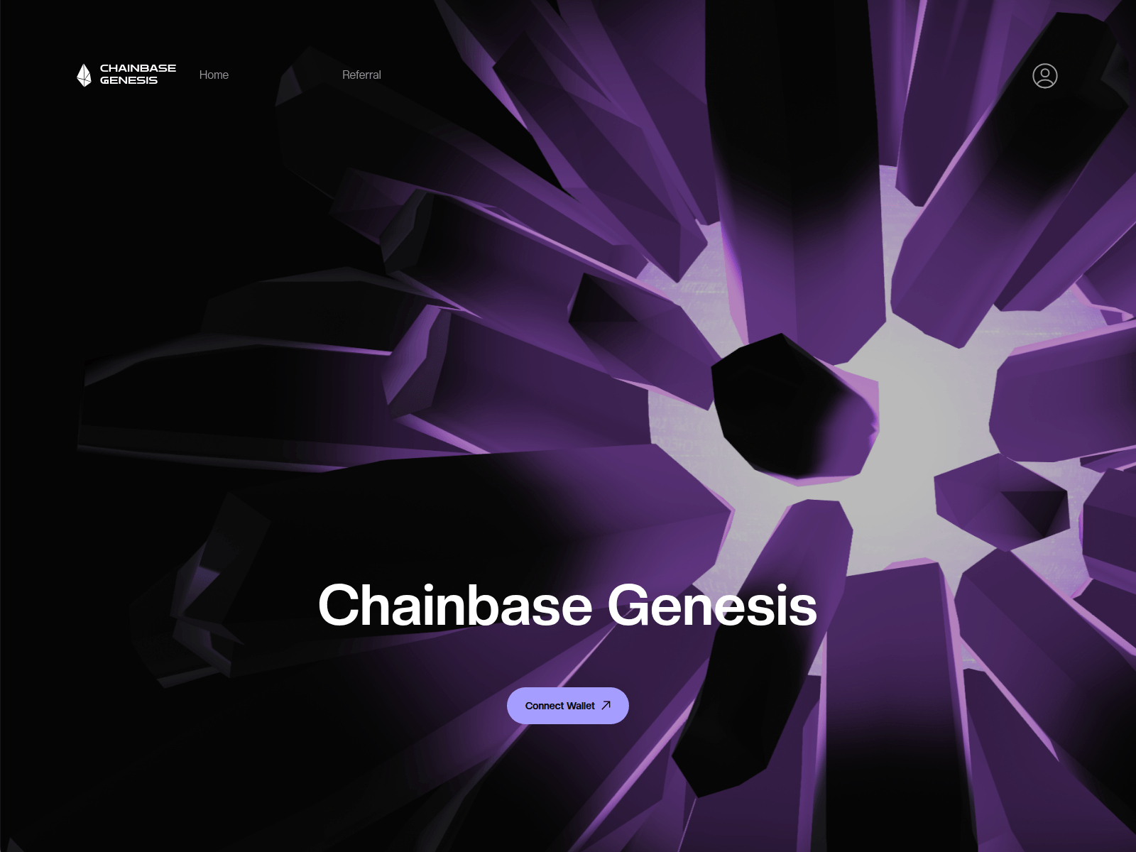 Screenshot of chainbase-b9a.pages.dev