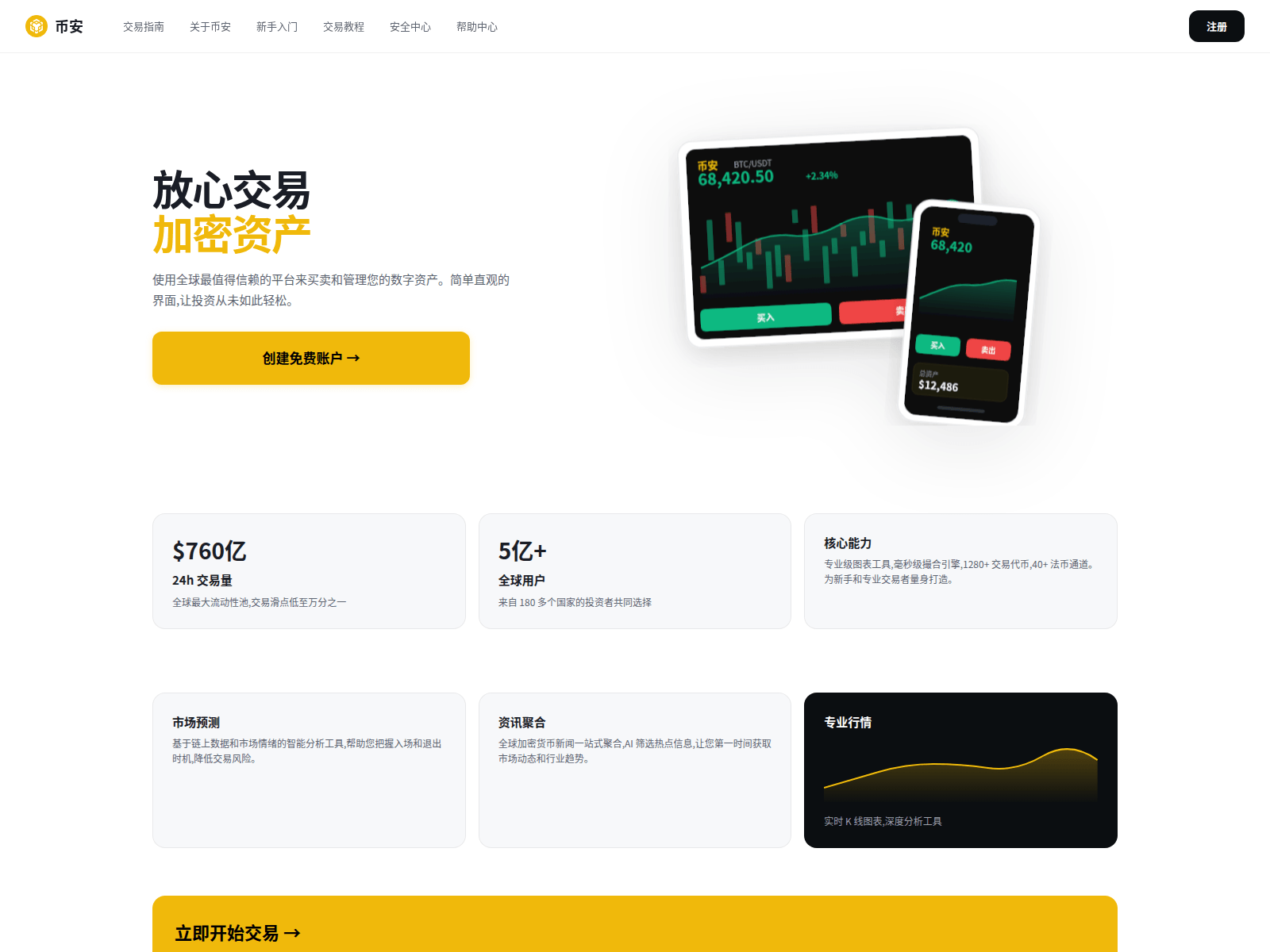 Screenshot of binance-rapid.com