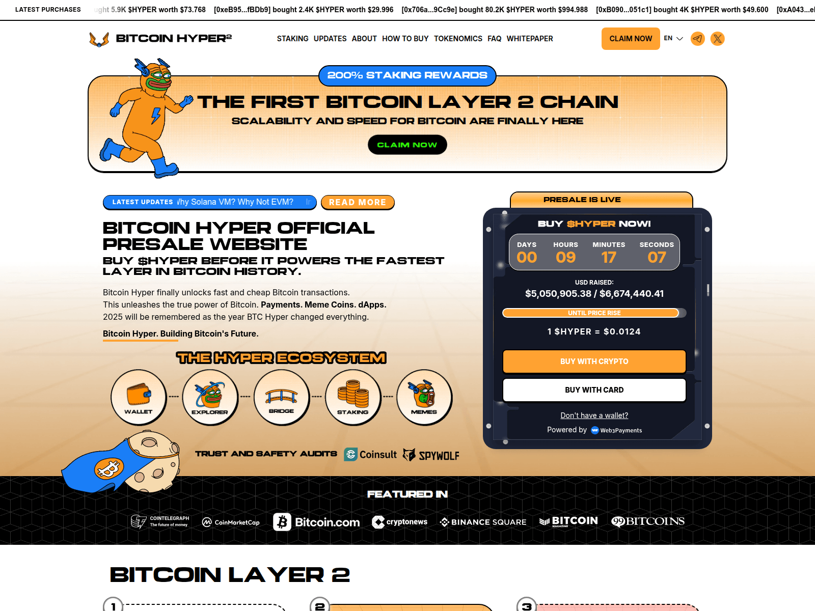 Screenshot of btchyper.live