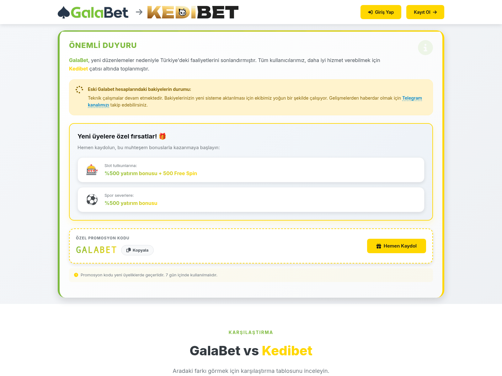 Screenshot of galabet.tech